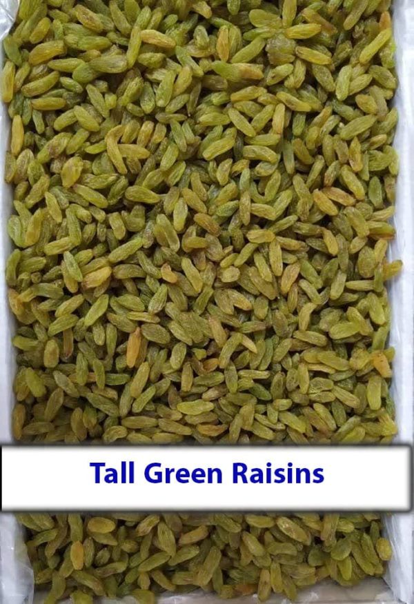 Tall Green Raisins