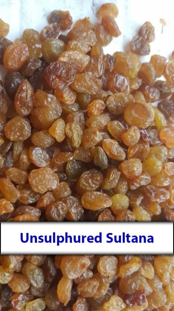 Unsulphured Sultana Raisins